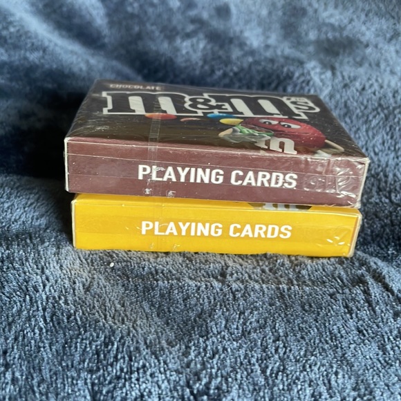 M&M playing cards 2 new packages! - Picture 2 of 2
